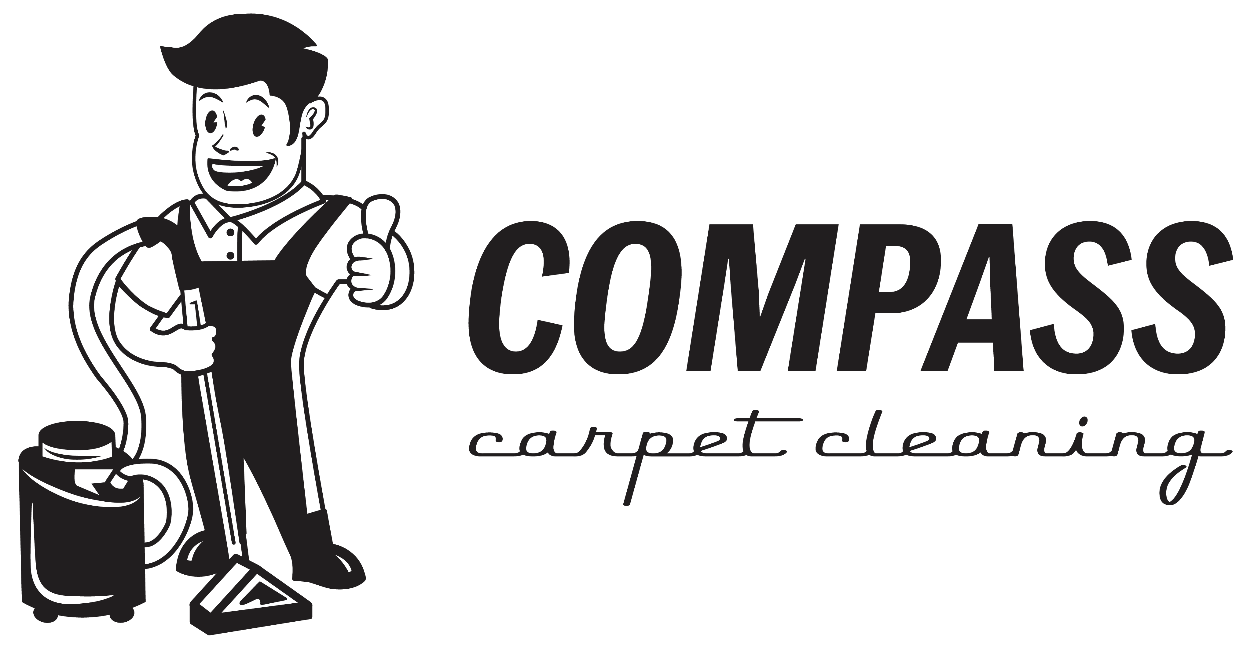 Compass Carpet Cleaning Logo